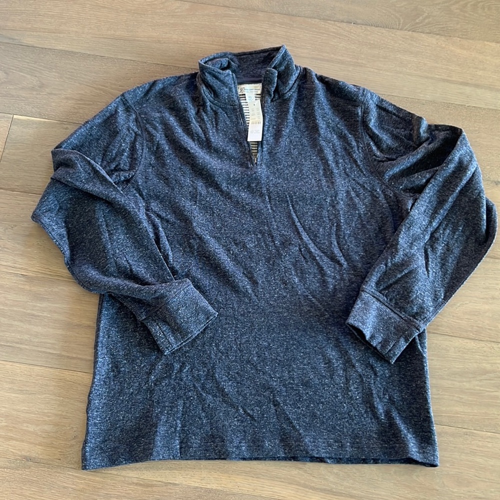 NWT J Crew Knit Quarter Zip